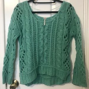 Free People chunky knit sweater